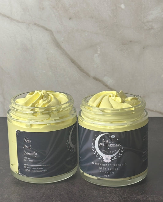 4oz Manuka Honey Turmeric Glow Butter