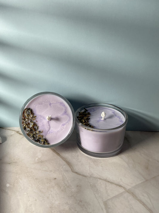 Lavender candle