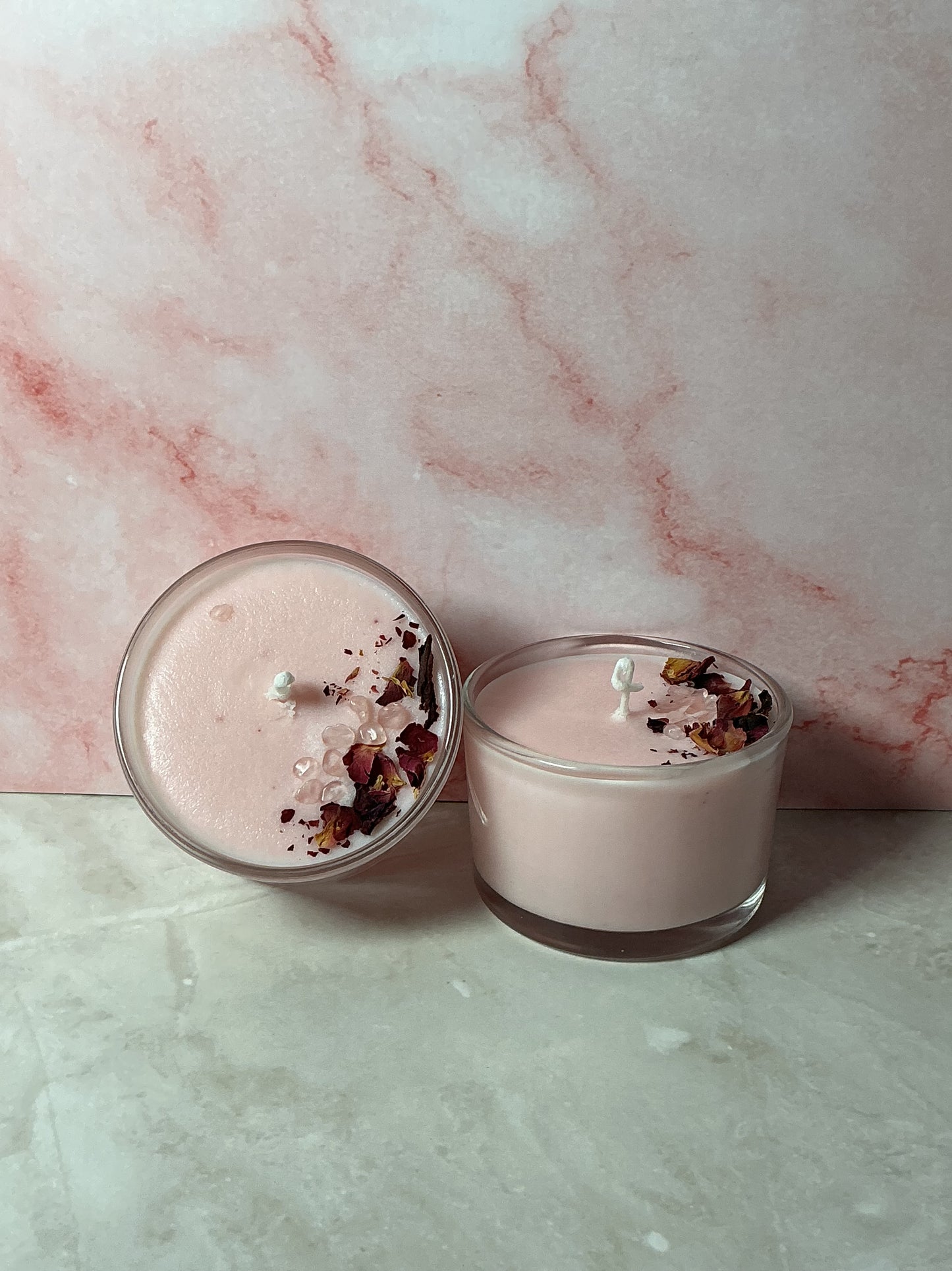 Rose Quartz candle
