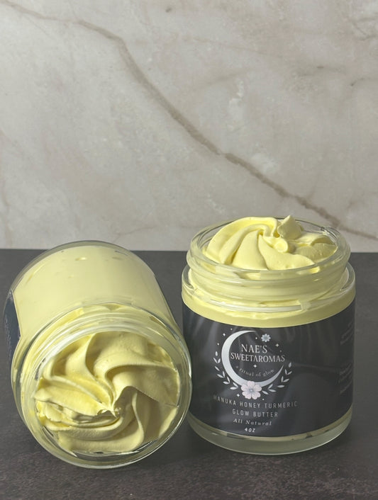 4oz Manuka Honey Turmeric Glow Butter
