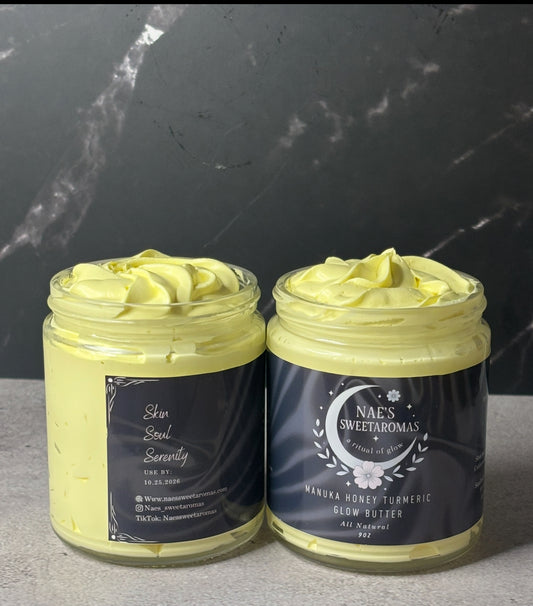 9oz Manuka Honey Turmeric Glow Butter